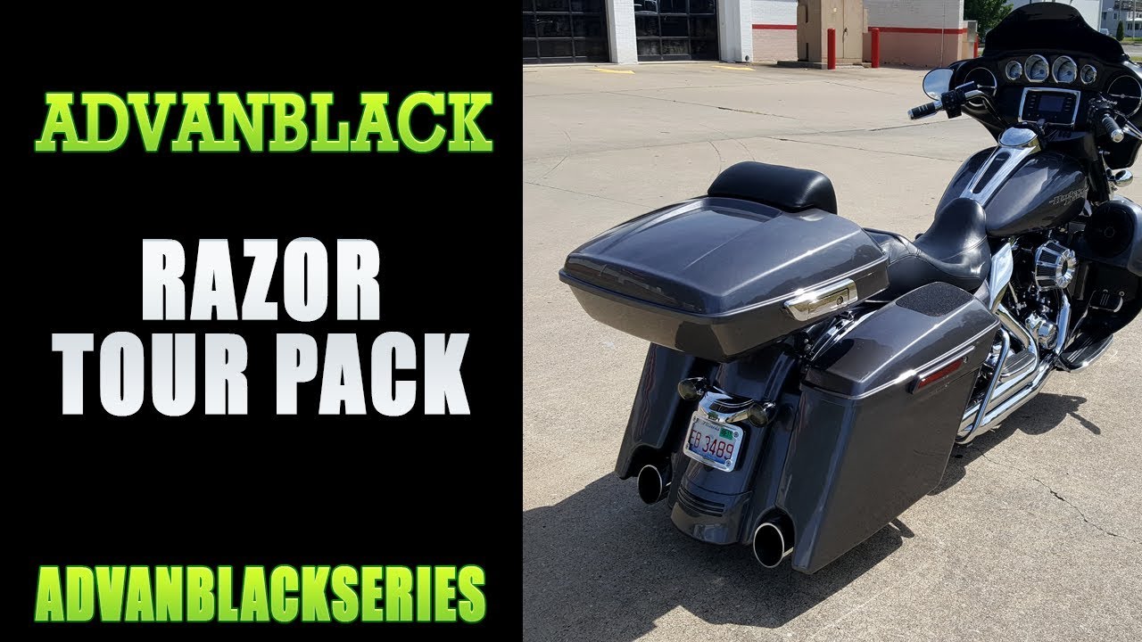 ADVANBLACK HARLEY DAVIDSON RAZOR TOUR PACK REVIEW