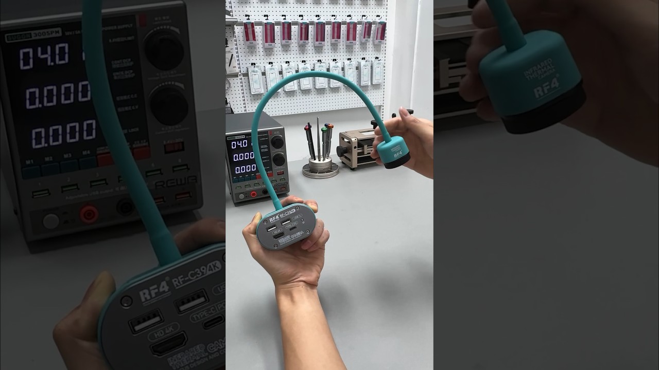 RF4 Dual-Spectral Thermal Camera , visual and infrared 2-in-1