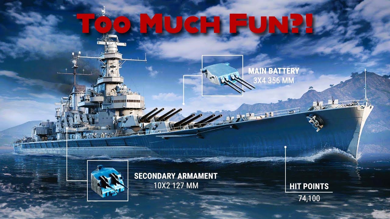 Rhode Island might be the most fun Legendary Tier Battleship in World of Warships Legends