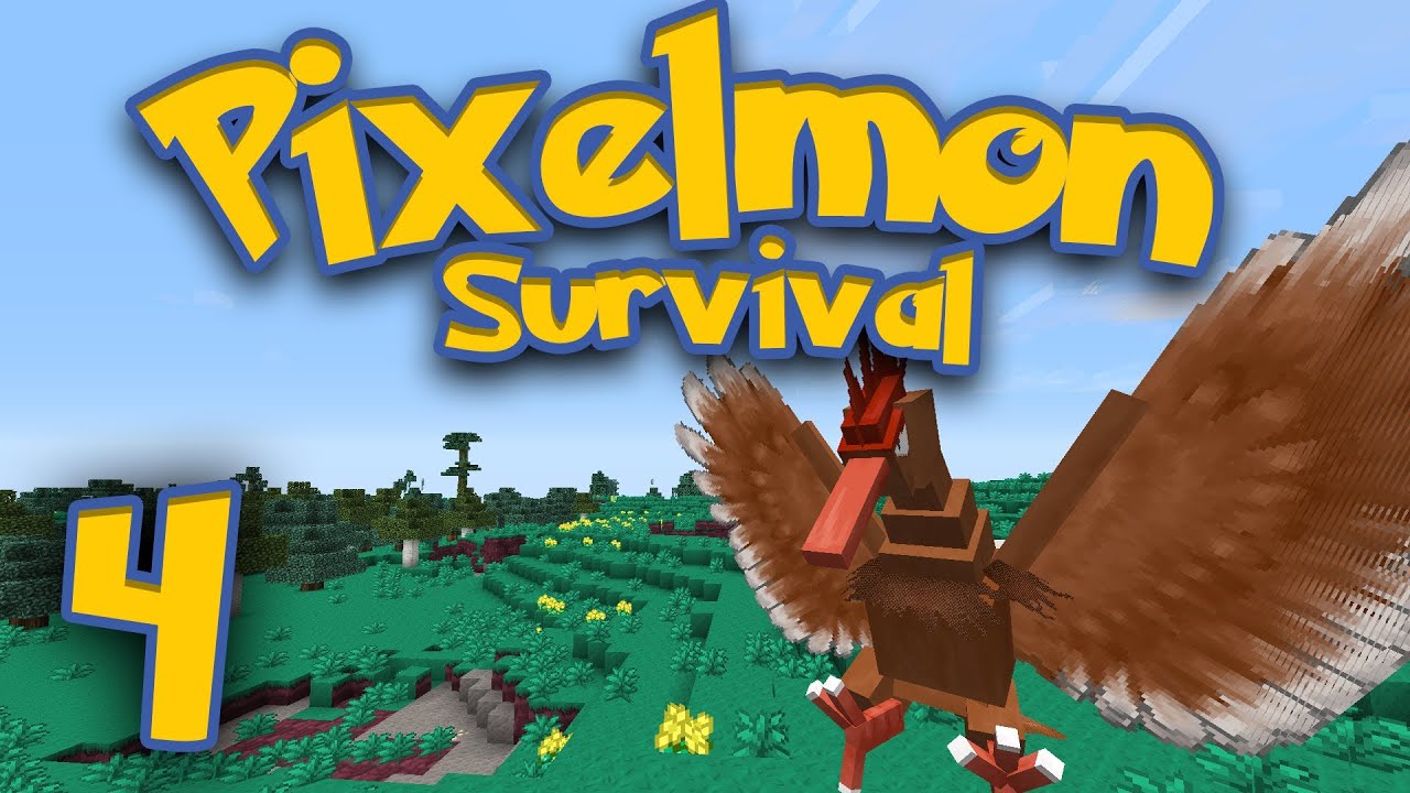 Pixelmon Survival [Part 4] - Exploring the Land