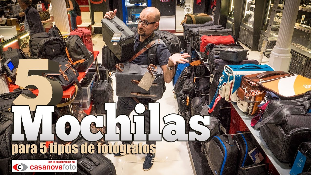 Guía de compra: 5 mochilas para 5 tipos de fotógrafos