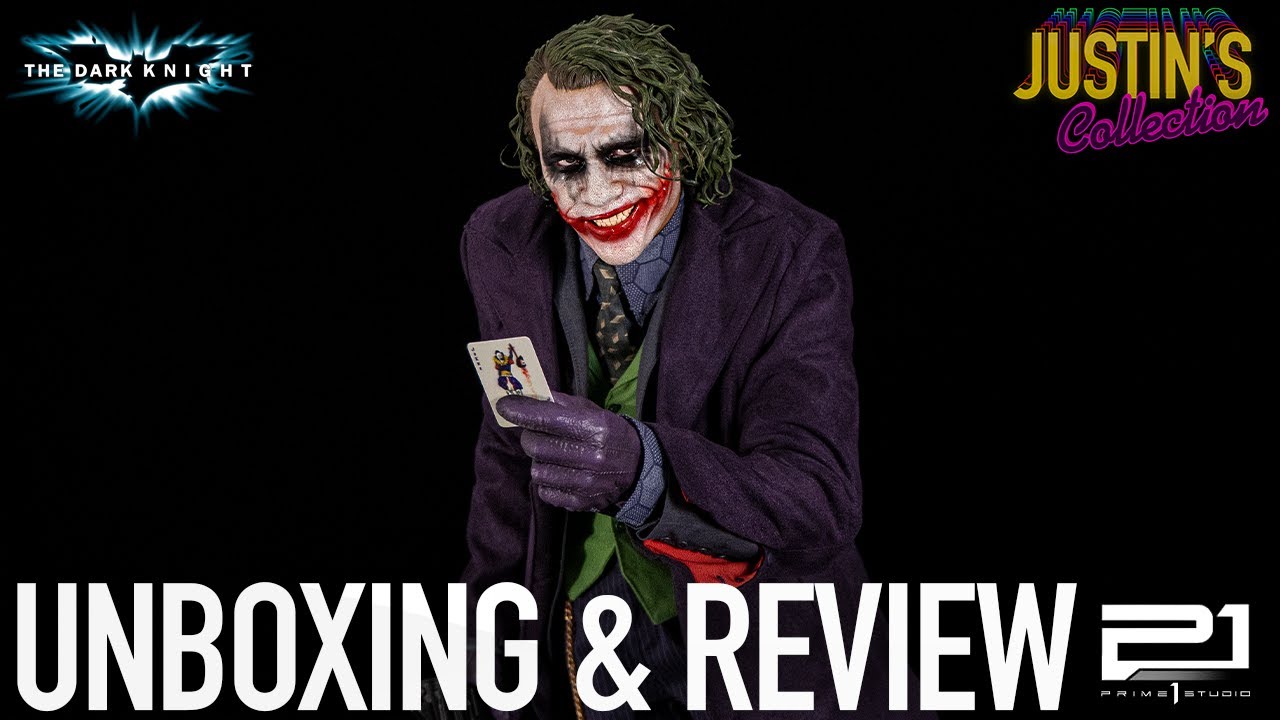 Prime 1 Joker The Dark Knight 1/3 Scale Statue Unboxing & Review