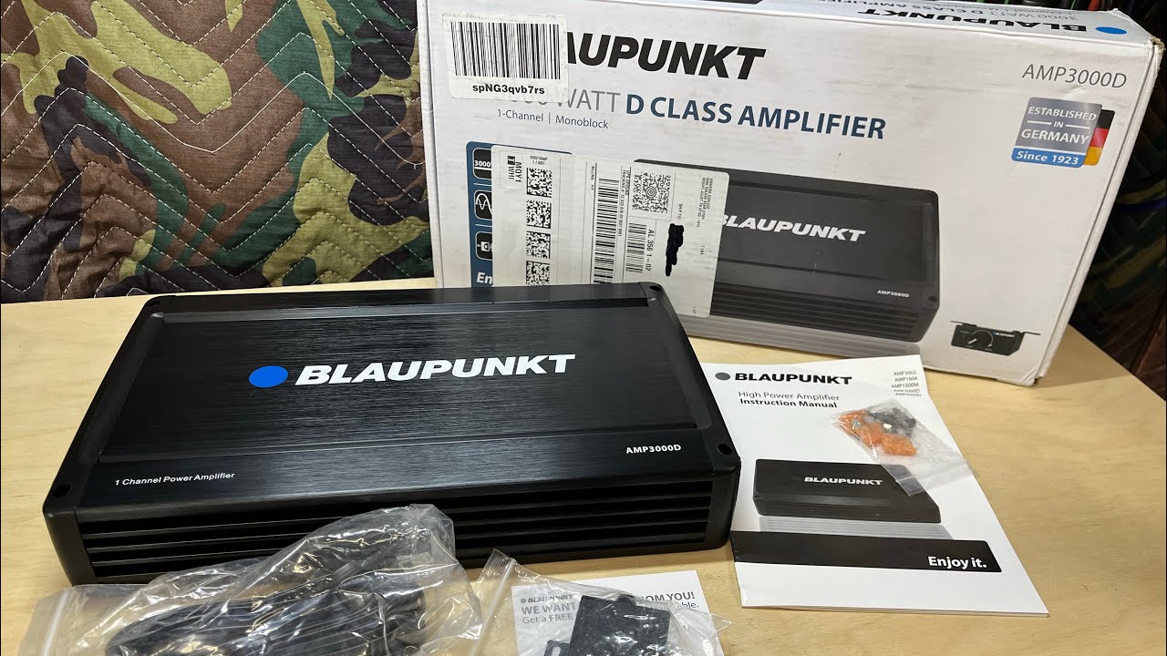 Blaupunkt AMP3000D Overview and Dyno
