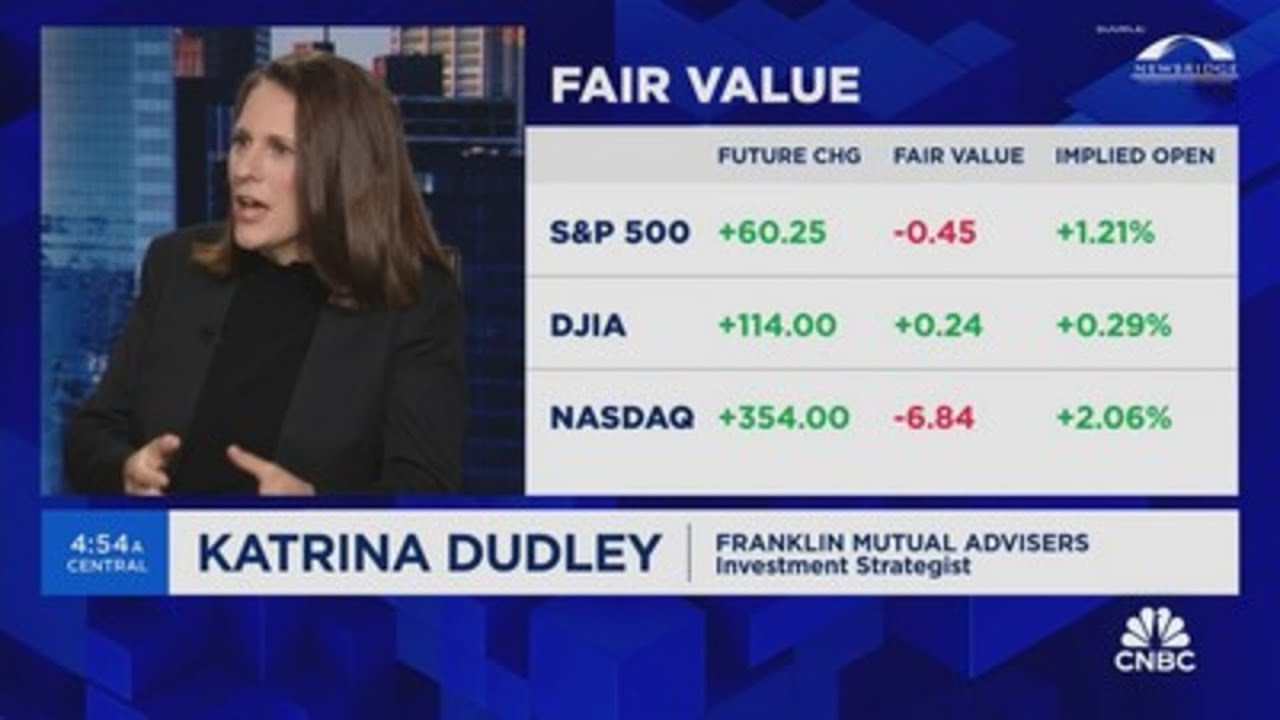 There are opportunities outside of mega-cap tech, says Katrina Dudley