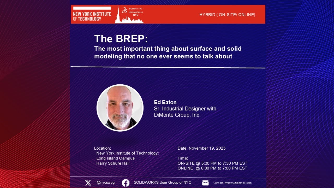 The BREP: The most important thing about modeling that no one ever seems to talk about
