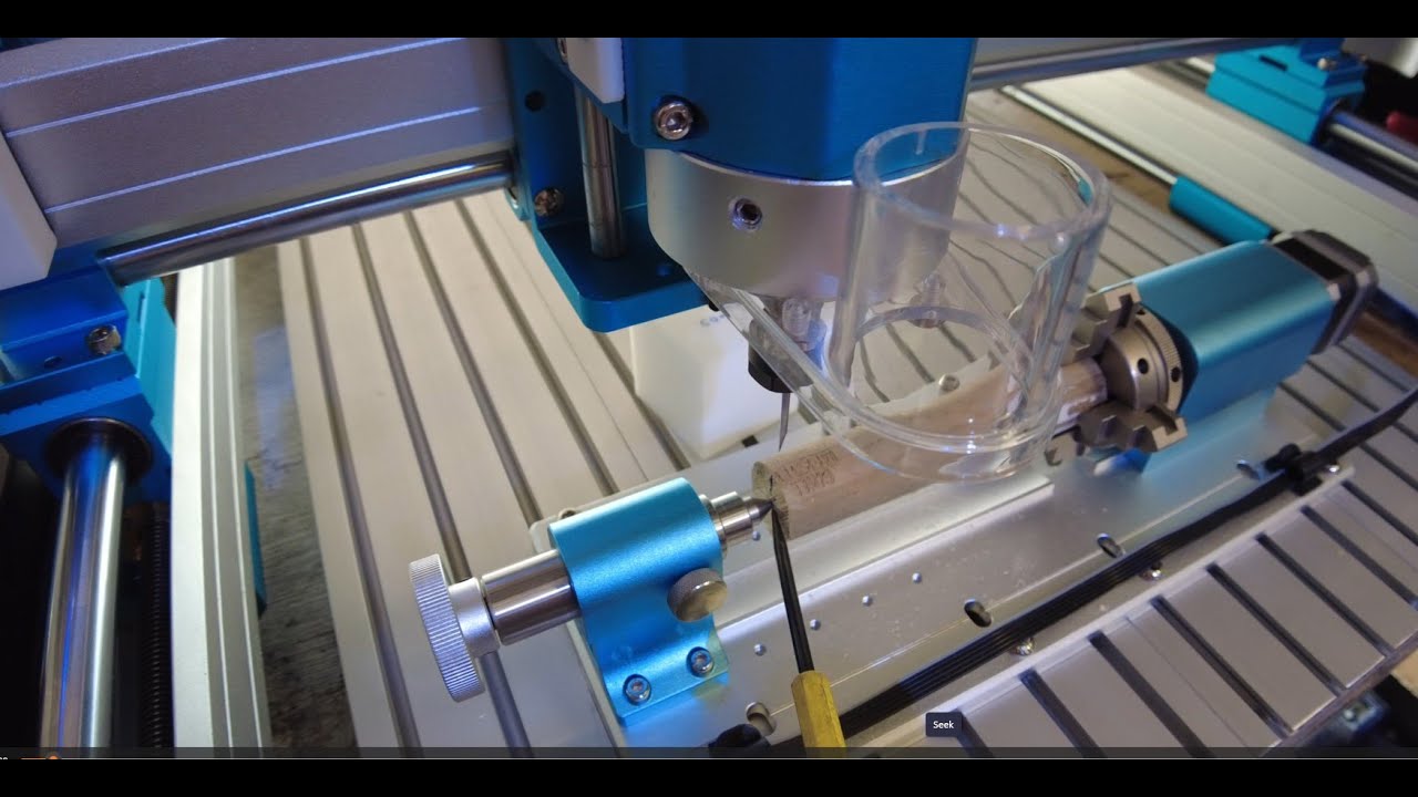 Sainsmart Genmitsu 4040 pro cnc 4th Axis Rotary,  operation and faults