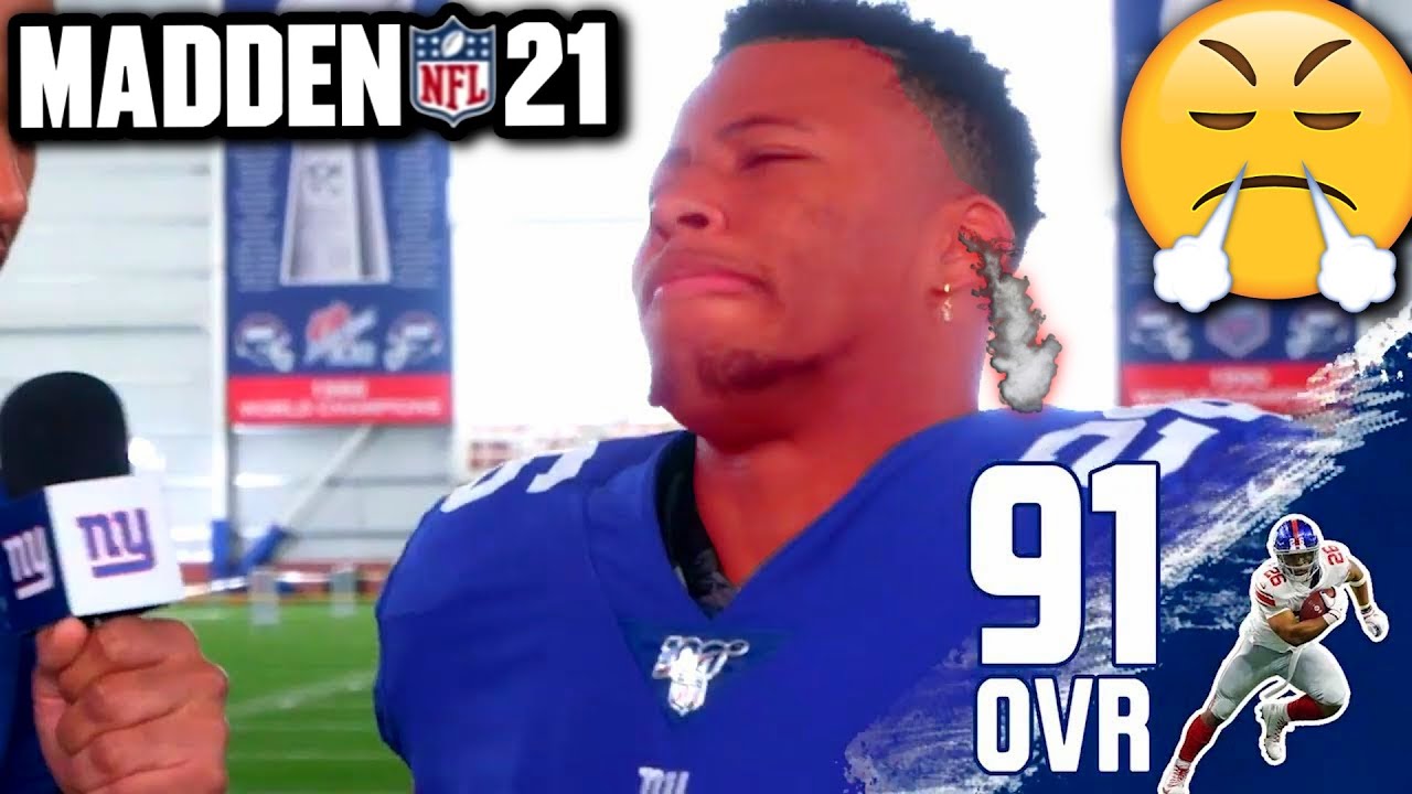 Players MAD at Their Madden 21 Ratings