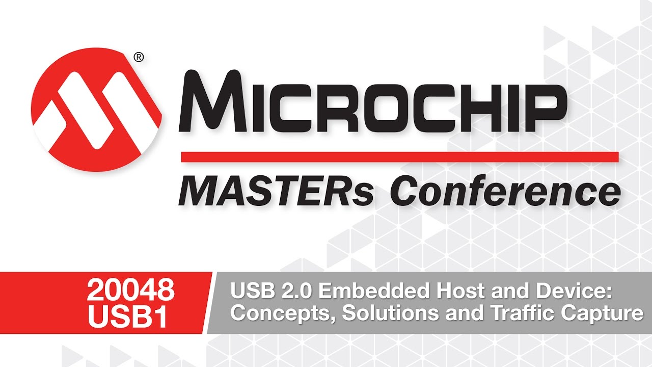 20048 USB1 - USB 2.0 Embedded Host and Device Concepts, Solutions and Traffic Capture