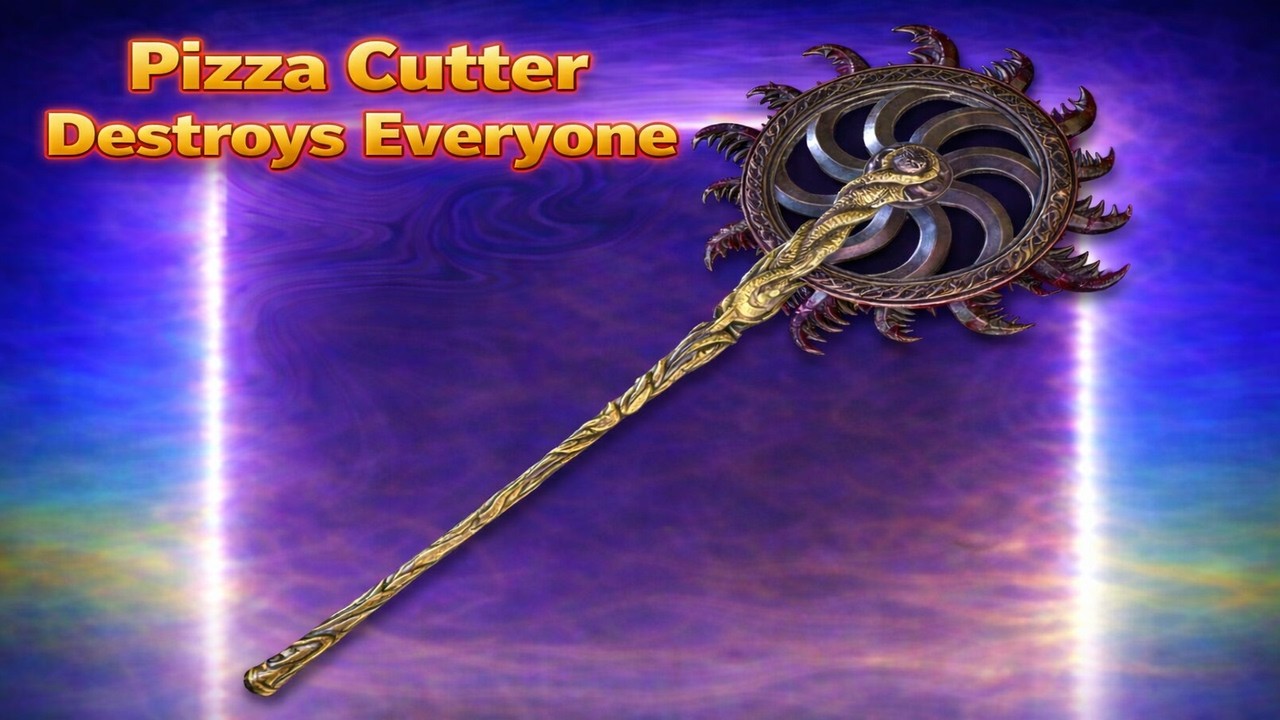 Pizza Cutter Destroys Everyone No Death New Build-Nightreign