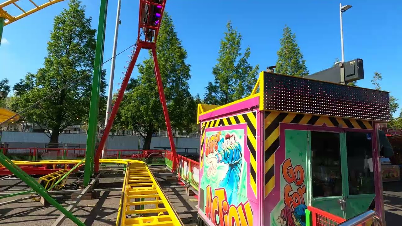 Super Mouse - De Voer (Onride in 4K) - Koningskermis Schiehaven Rotterdam 7 Mei 2022