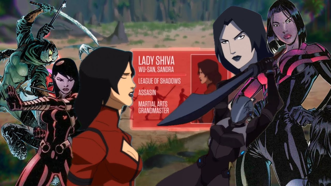 Lady Shiva - All Scenes (Young Justice S3)