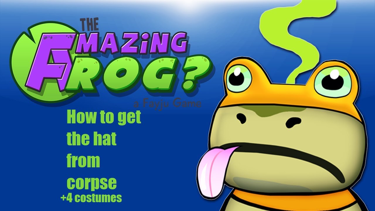 AMAZING FROG: How to get corpse hat +4 Costumes!