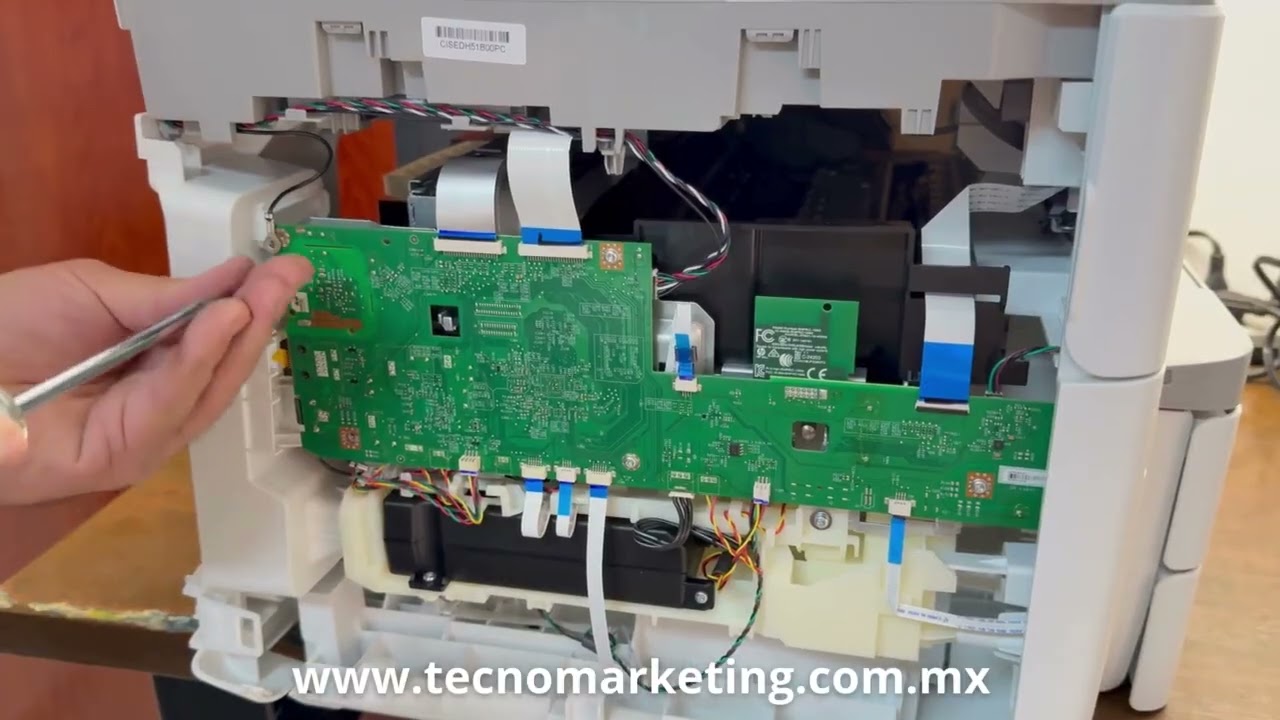 Retiro de tarjeta madre Hp 9730