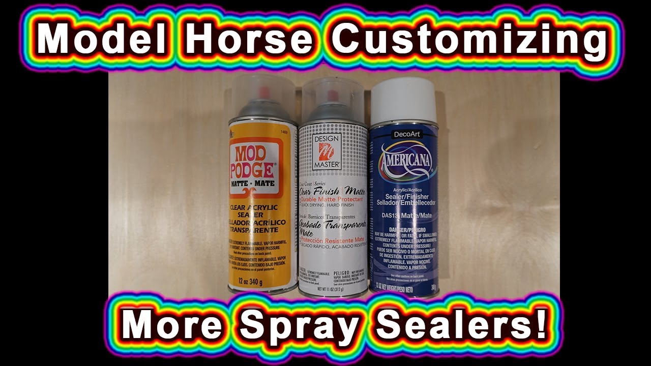 Supply Series #6: More Spray Sealer Reviews (Americana, Mod Podge & Design Master Matte)