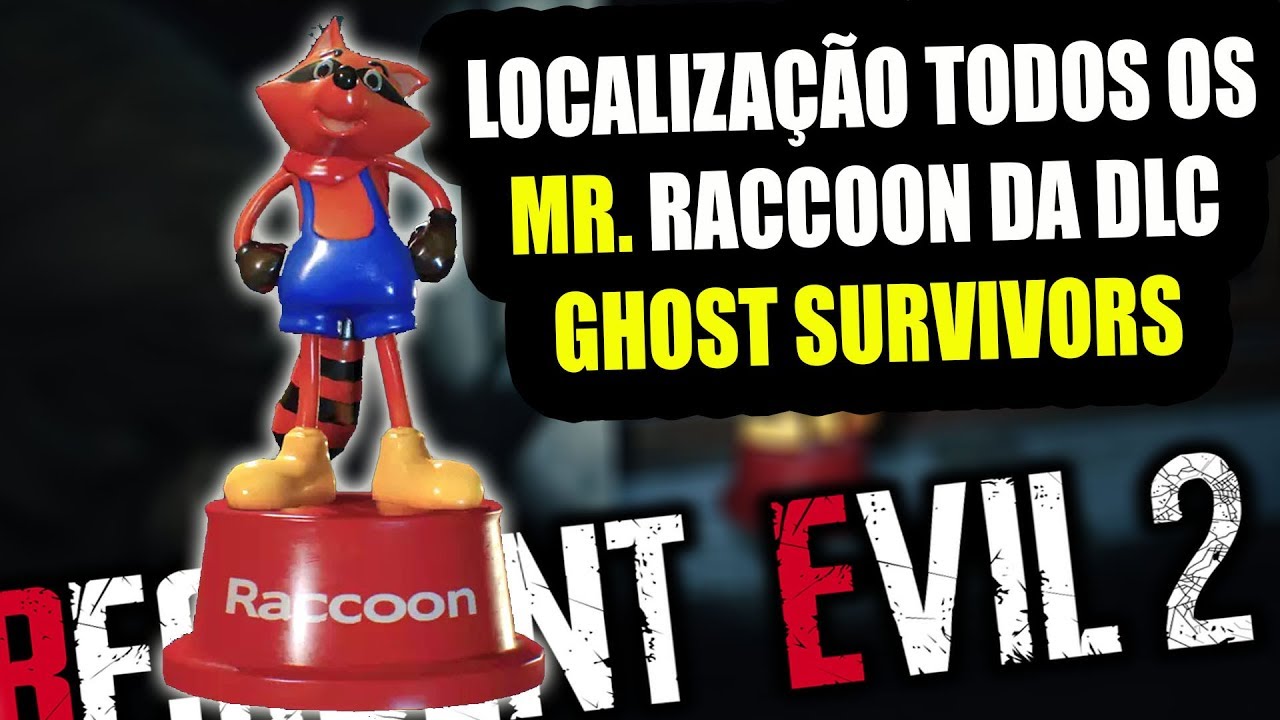 RE2 REMAKE | LOCALIZAÇÃO TODOS 10 MR. RACCOON DLC | GHOST SURVIVORS