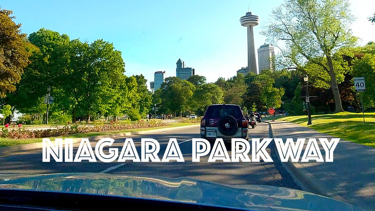 Niagara River Parkway, beautiful drive from #NiagaraOnTheLake to #NiagaraFalls #gezencouple