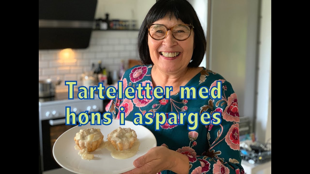 Rosas tarteletter med høns i asparges