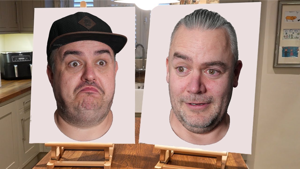 Daz and Will try to become artists !