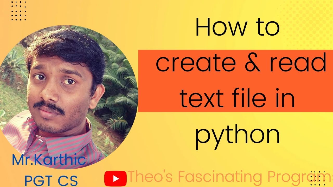 How to create text file in python|| How to read text file in python#pythonprogramming #python