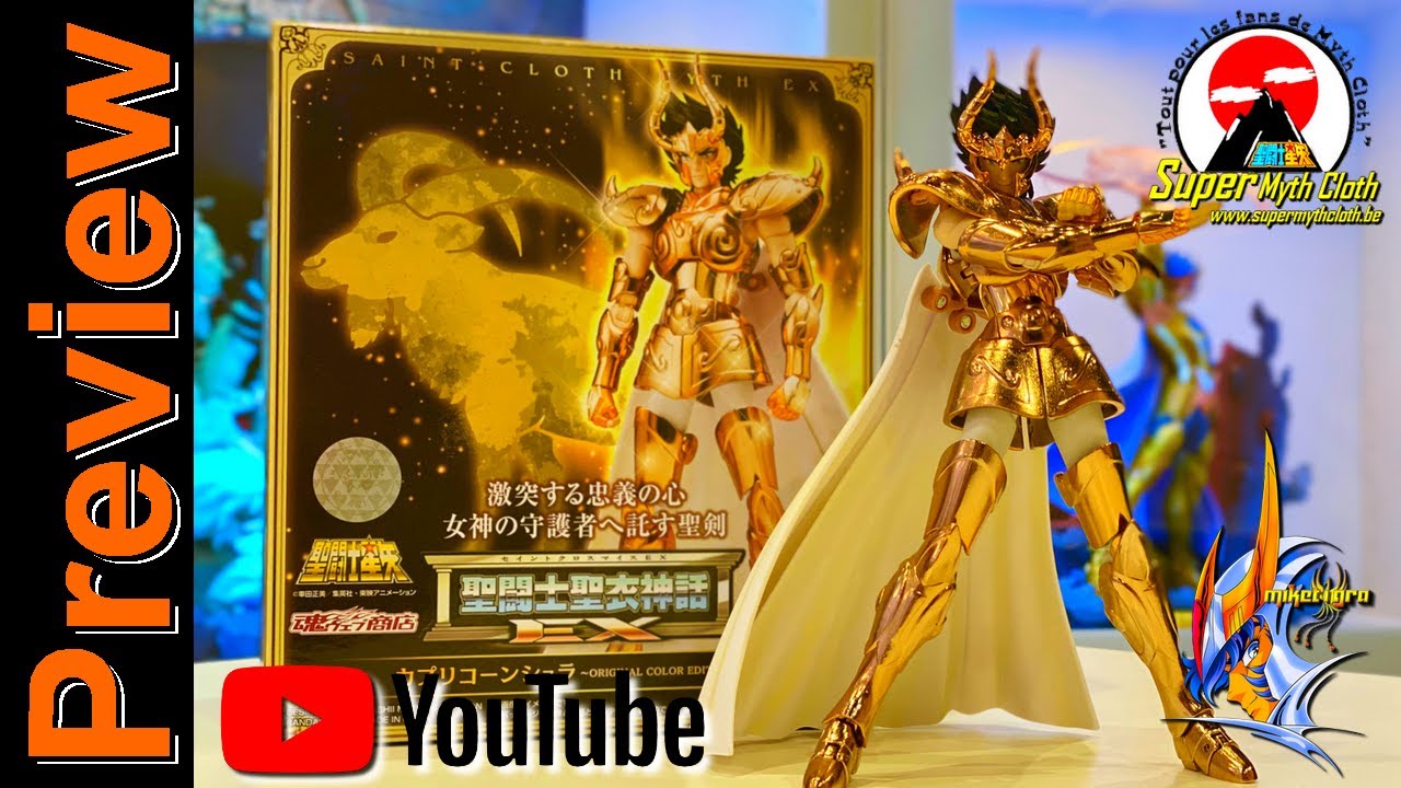 Saint Seiya Myth Cloth - La Collection de miketigra 2.0 : Shura du Capricorne EX OCE Preview