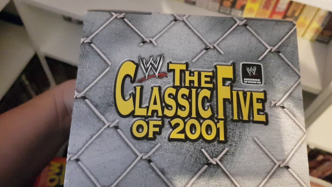 WWF vhs video collection part 6 boxsets