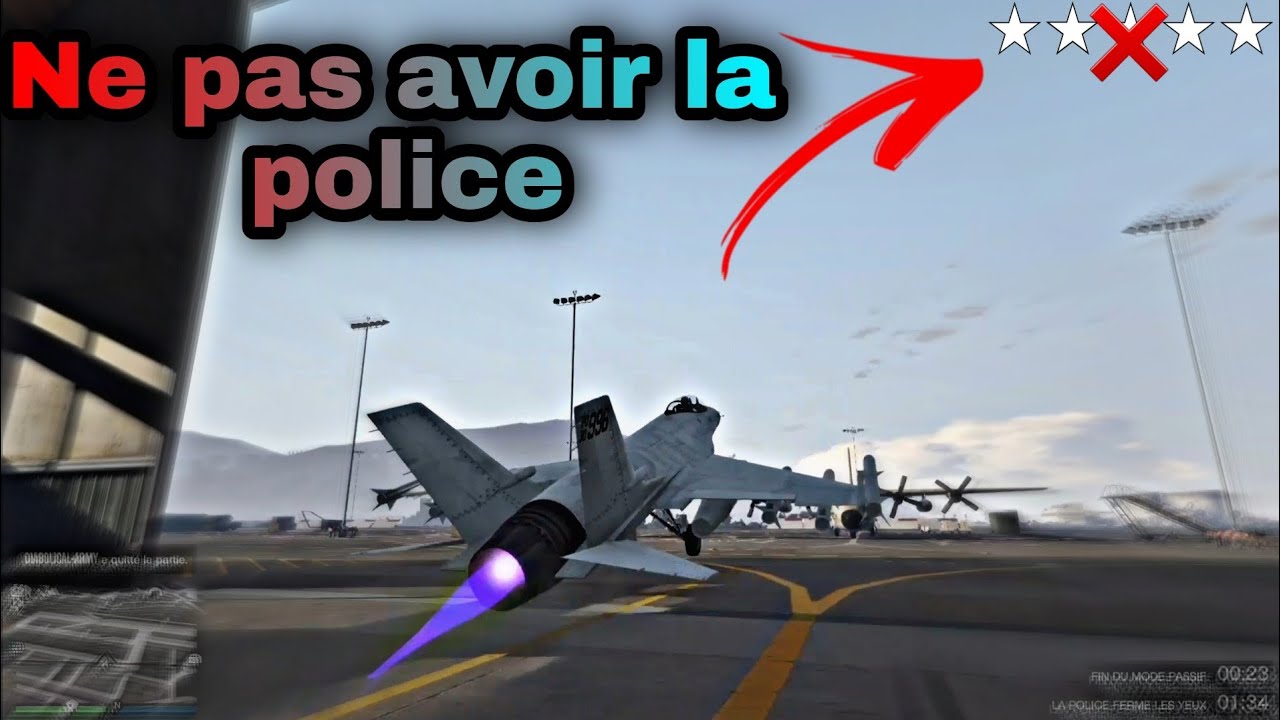 Comment voler un avion de chasse sans avoir la police
