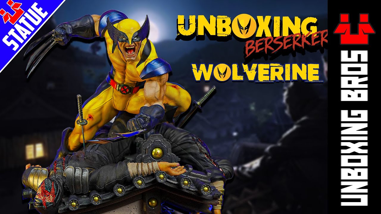 Finally!!! My Most Anticipated Wolverine Statues is here!!! | Berserker Wolverine Custom Statue