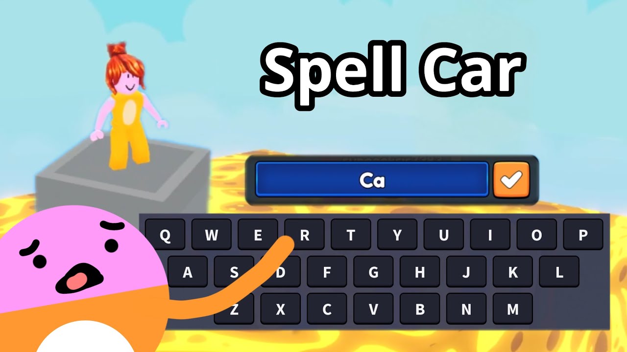Roblox spelling race…