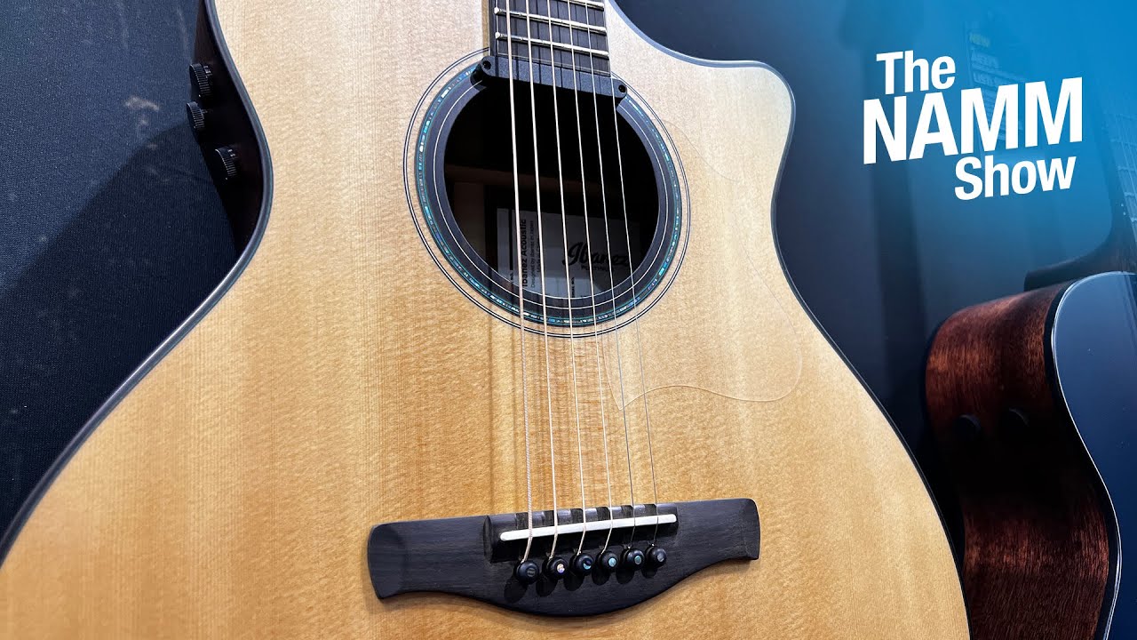 New Ibanez AE410 Guitar – NAMM 2023