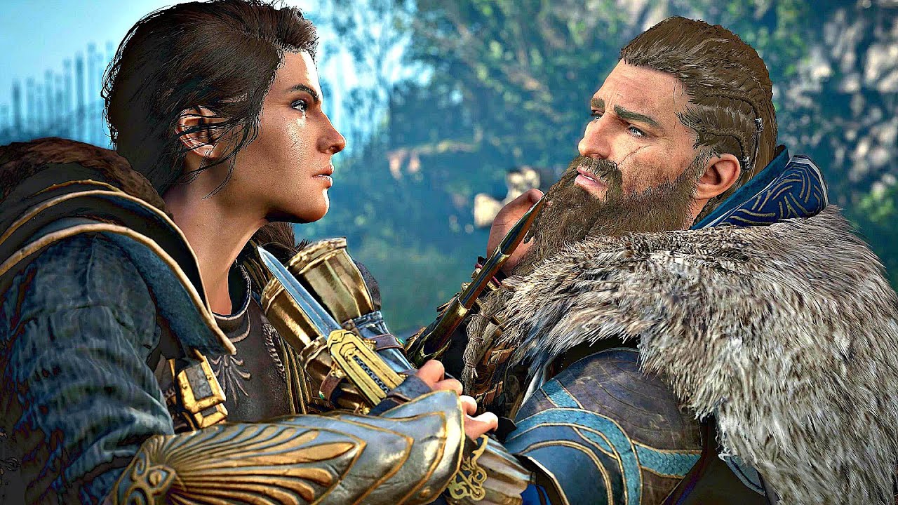 Eivor vs. Kassandra Fight Scene (Assassin's Creed Valhalla Crossover DLC)