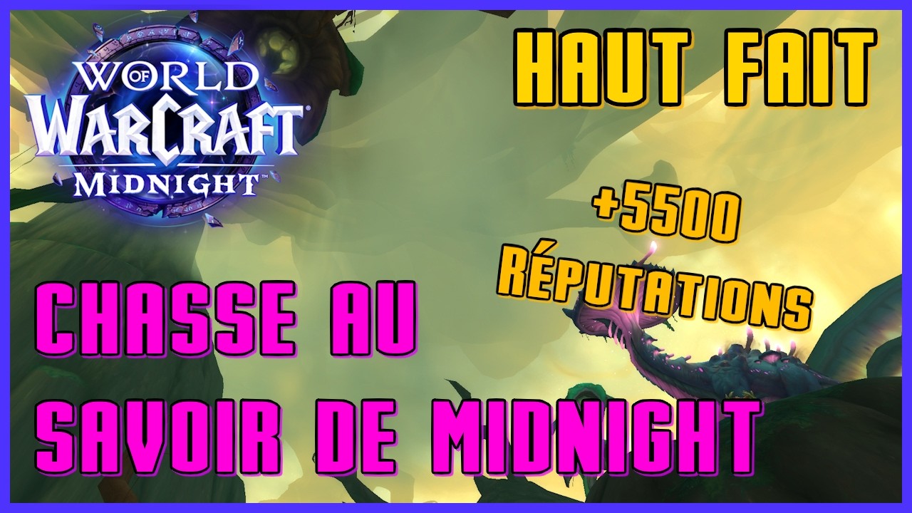 Chasse au savoir de MIDNIGHT - Haut fait