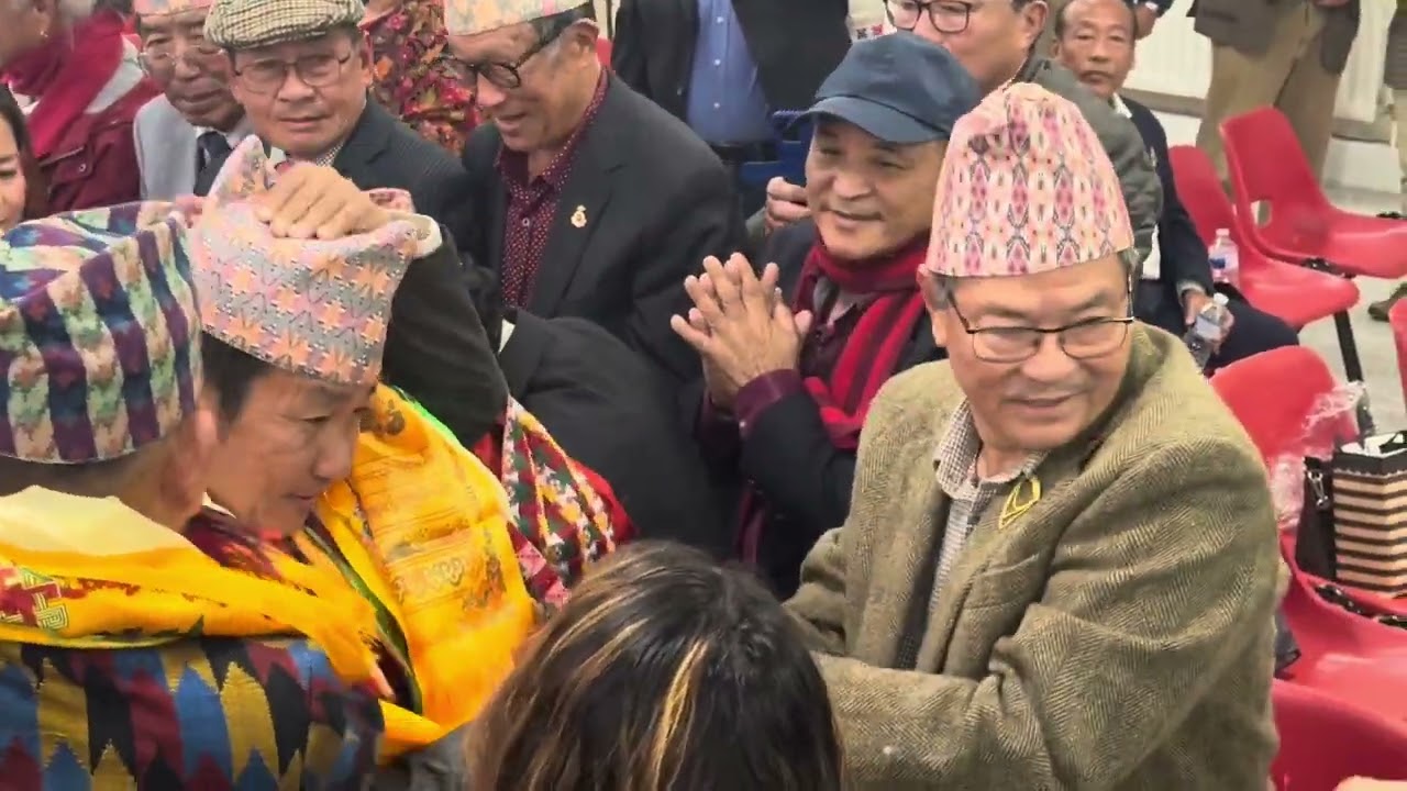 Warm welcome- Harka Sampang Rai in Swindon, UK #sumnimaparuhang #harkasampang