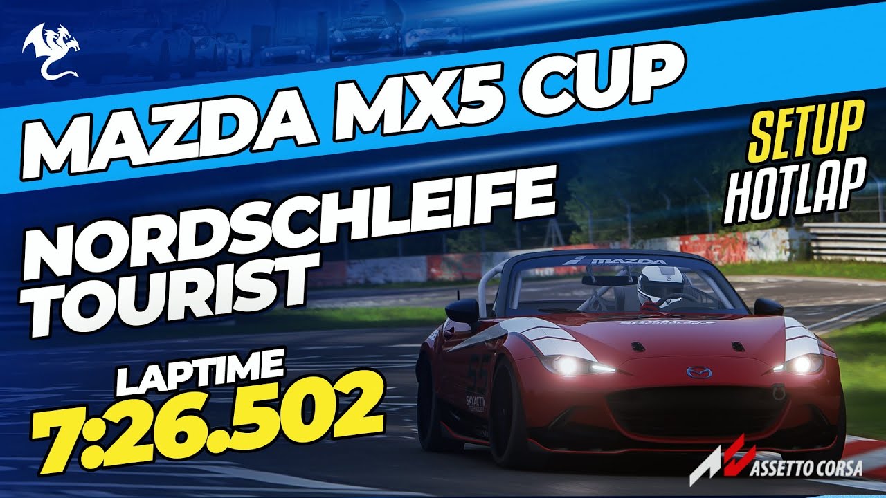 WORLD RECORD | MAZDA MX5 CUP - NÜRBURGRING NORDSHLEIFE | 7:26.502 | SETUP + HOTLAP