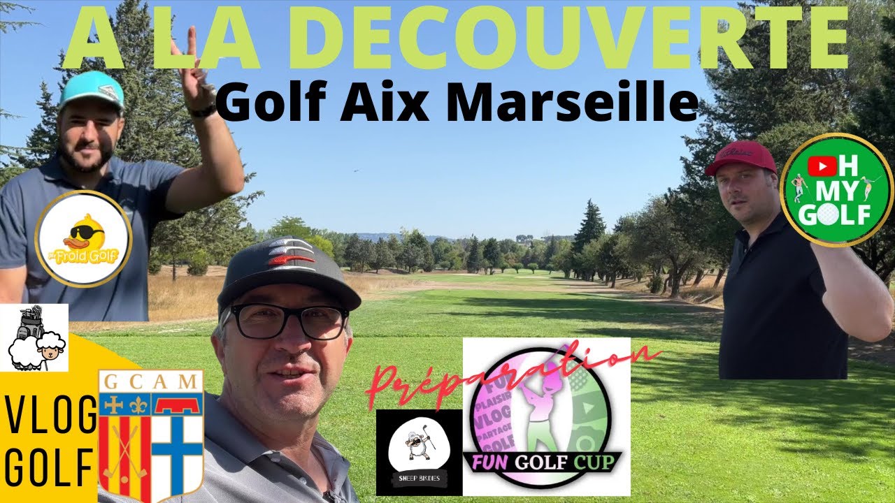 Découverte du Golf Aix Marseille en préparation à la FUNGOLFCUP avec MrFroid et OhMyGolf 💪🏻