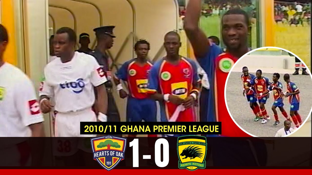HEARTS OF OAK( 1-0 ) KOTOKO - 2010 - передача Махатмы Отоо и удар Сэмюэля Аффума