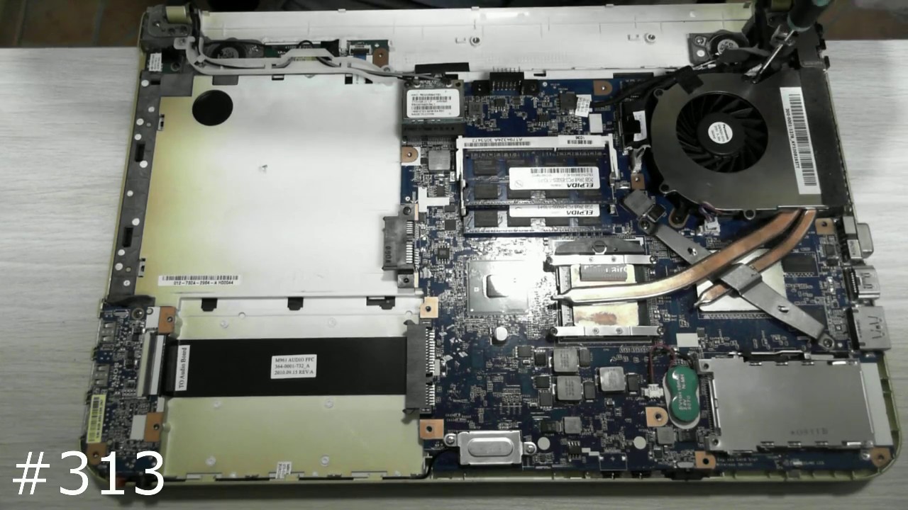 Техобслуживание Sony Vaio VPCEA3Z1R (PCG-61211V). Замена HDD, SSD, RAM, ODD
