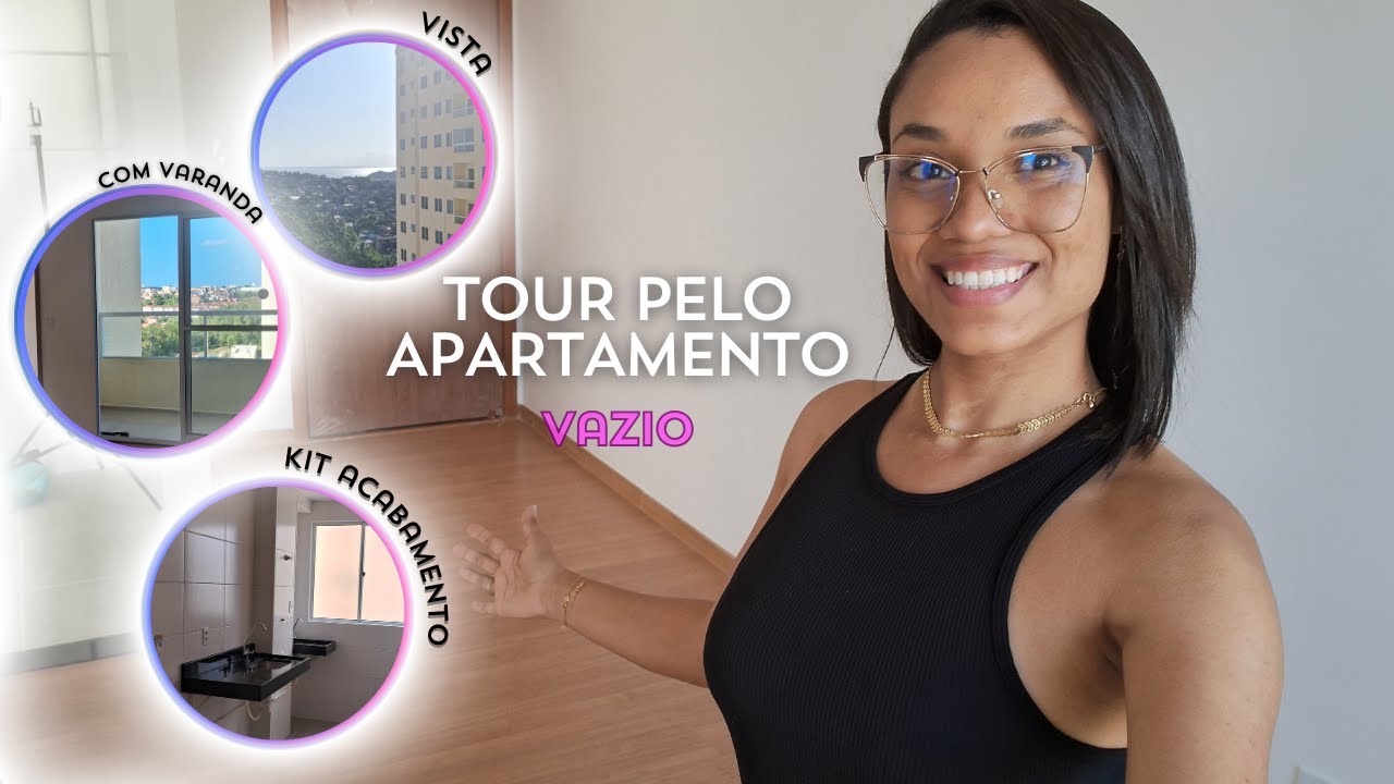 TOUR PELO APARTAMENTO VAZIO |como a MRV entrega o apê #solarvistamar