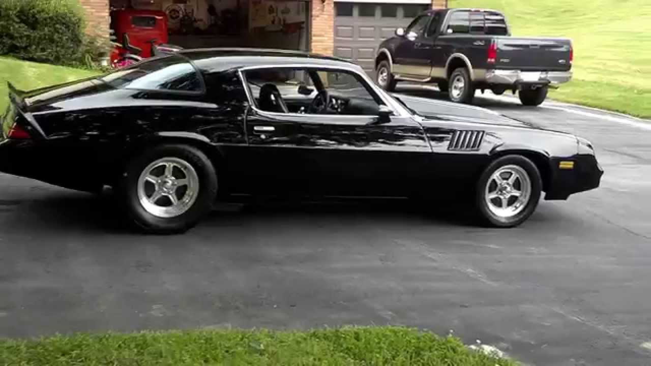 1978 CAMARO Z28 BLACK ON BLACK