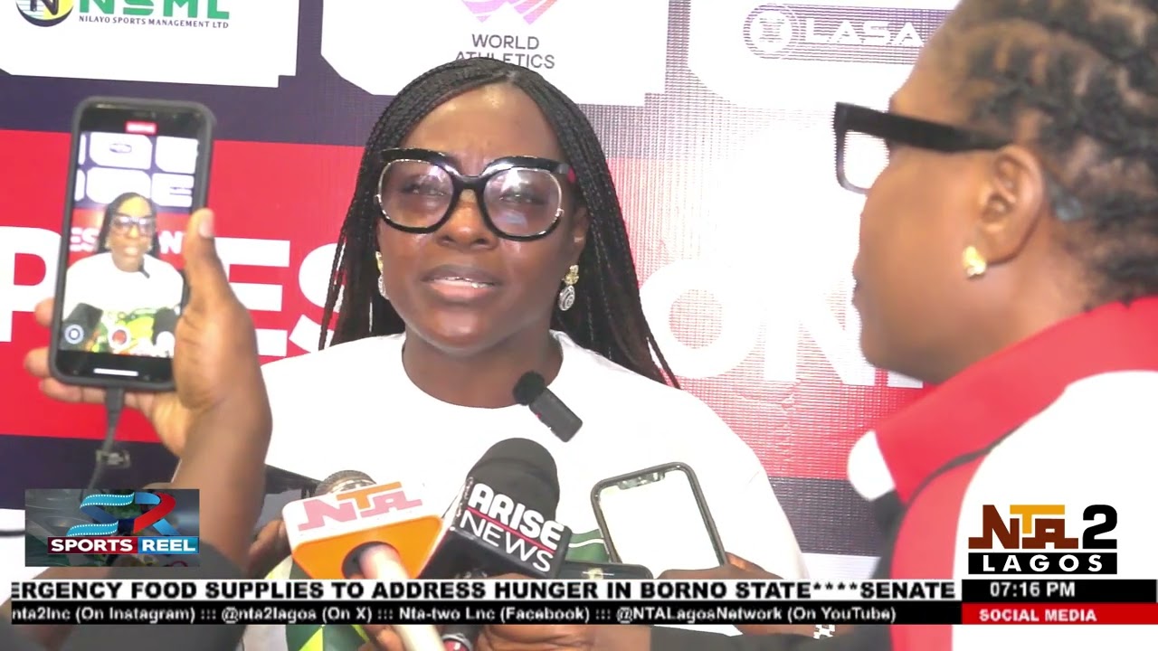 Africa is set for 11th Lagos city marathon @NTALive @olumideeguntola284 TV