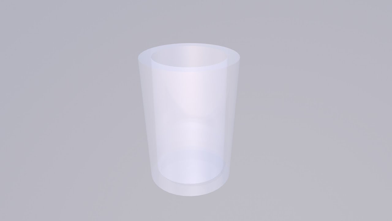 How to model a 3D drinking glass in Cinema 4D (Tutoriarte)