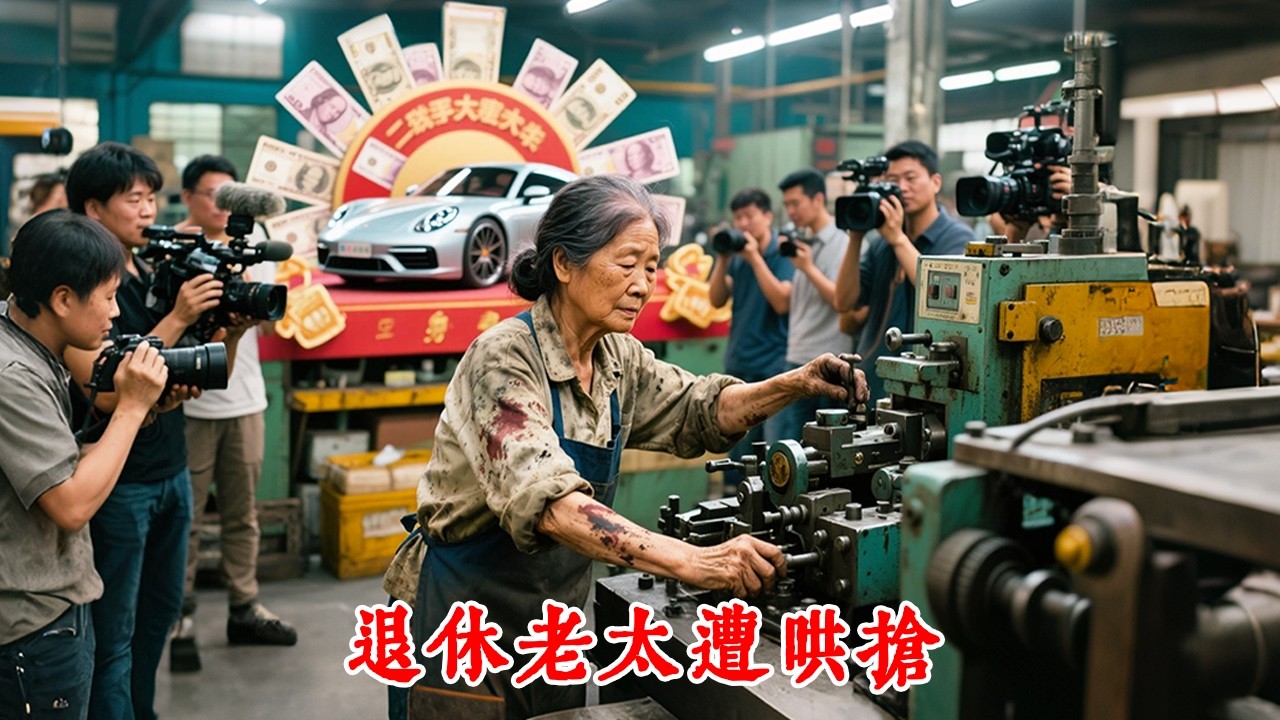 下崗老太撿垃圾攢錢被媳婦揮霍，怎料她的失傳手藝值仟億，國外專家跪求，兒子媳婦腸子悔青了！#短劇 #逆襲 #萌娃 #親情