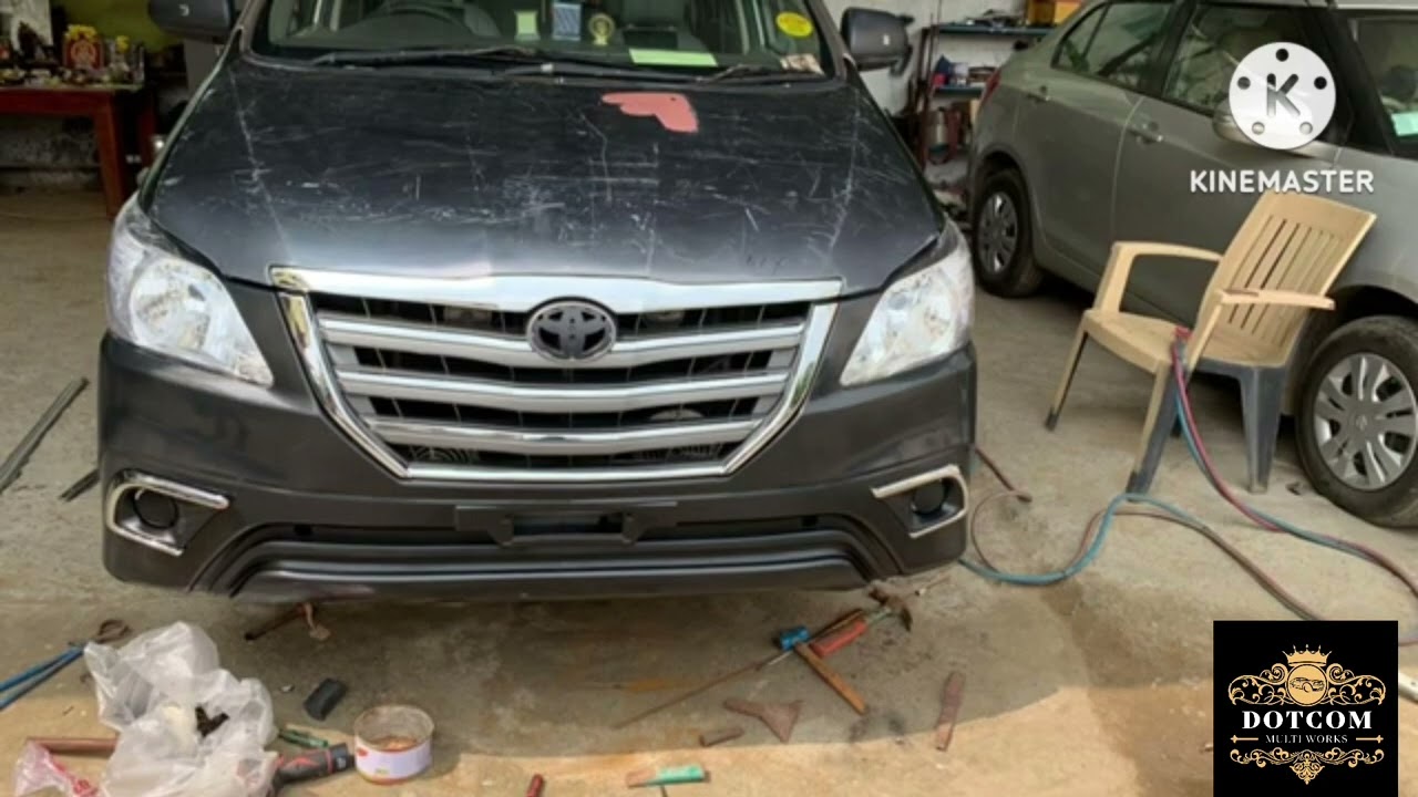 TOYOTA INNOVA Old to Latest Type Full Alterations Work ... at Dot Com Multi Works..