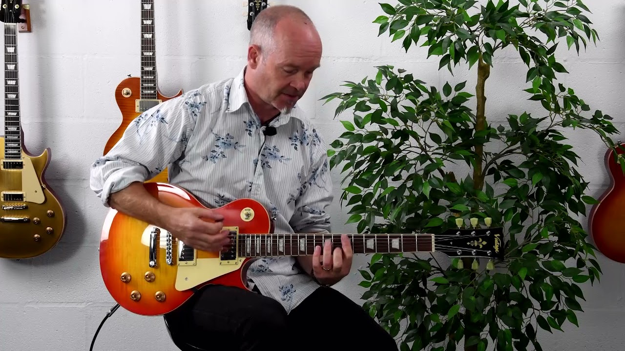 Vintage ReIssued V100 ~ Honeyburst
