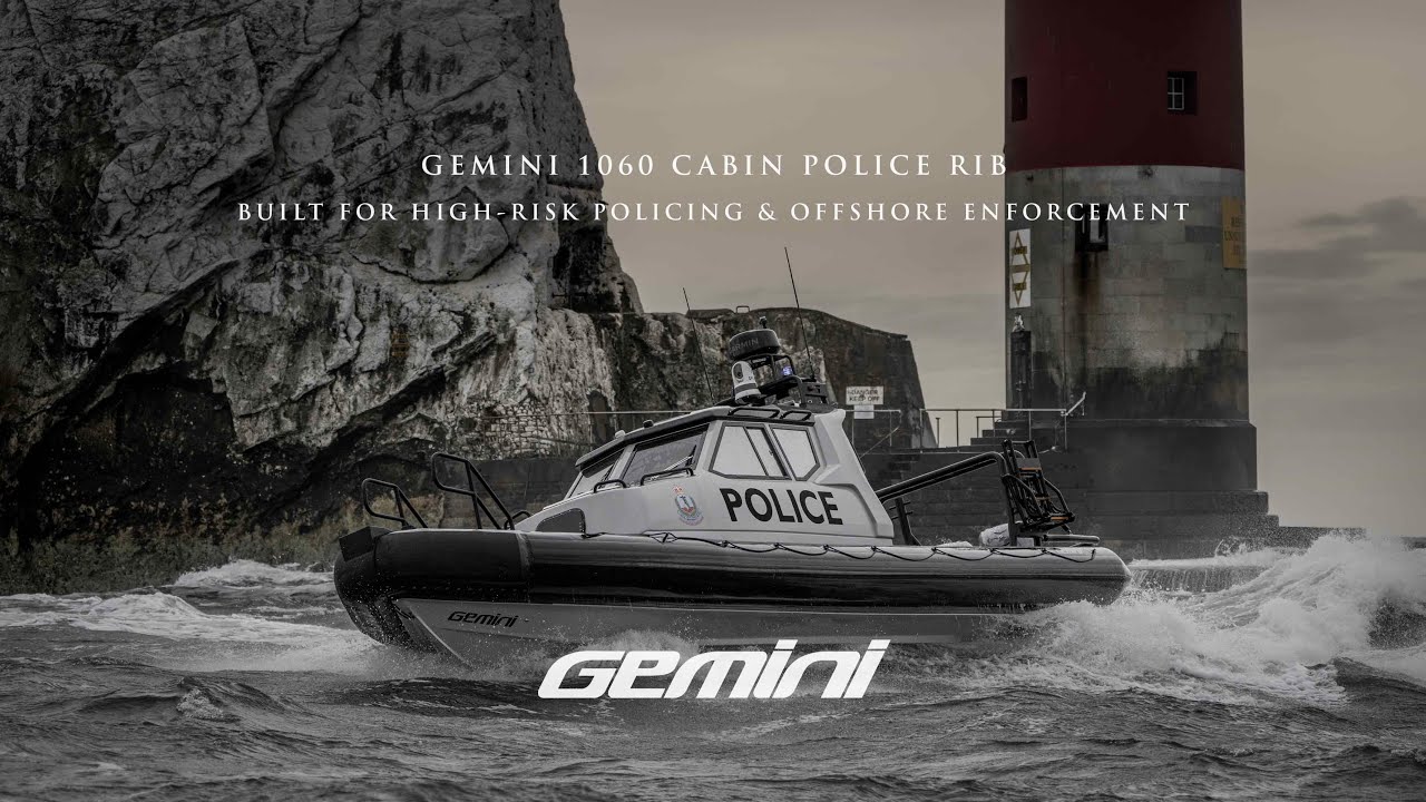 Gemini 1060 Cabin Police RIB | Built for High‑Risk Policing & Offshore Enforcement | Berthon