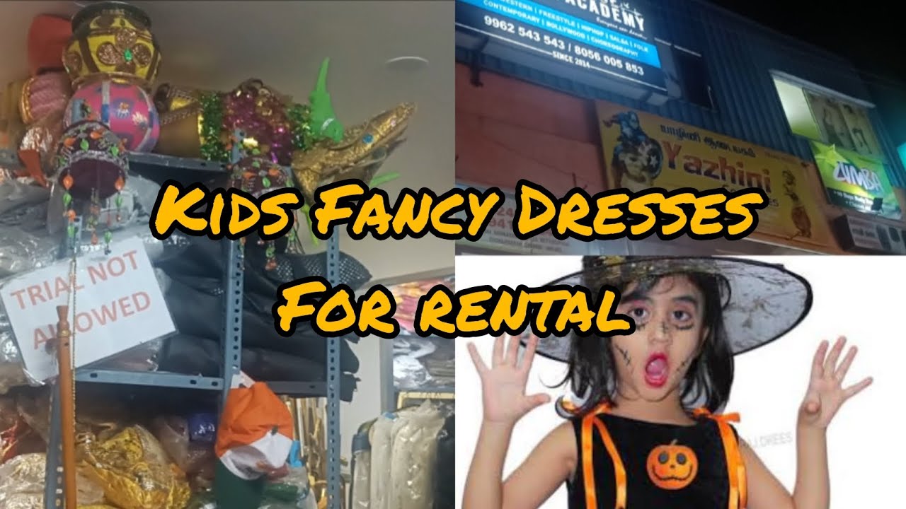 Kids Fancy Dresses for rental in Chennai omr | Yazhini costumes