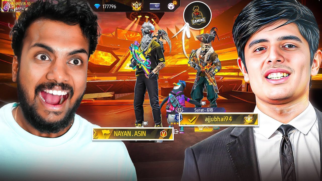 Fake Ajjubhai Prank On world Chat Players 😱 Prank Gone Wrong - Garena Free Fire Max 