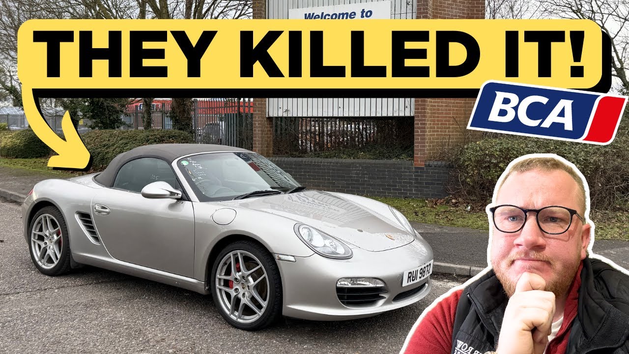 Sending My Low Mileage Boxster S to BCA Was An EXPENSIVE MISTAKE!
