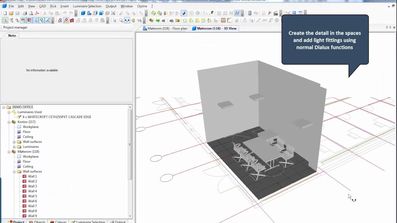 Enhancing the power of Revit MEP - MagiCAD DiaLux Import Export Tool