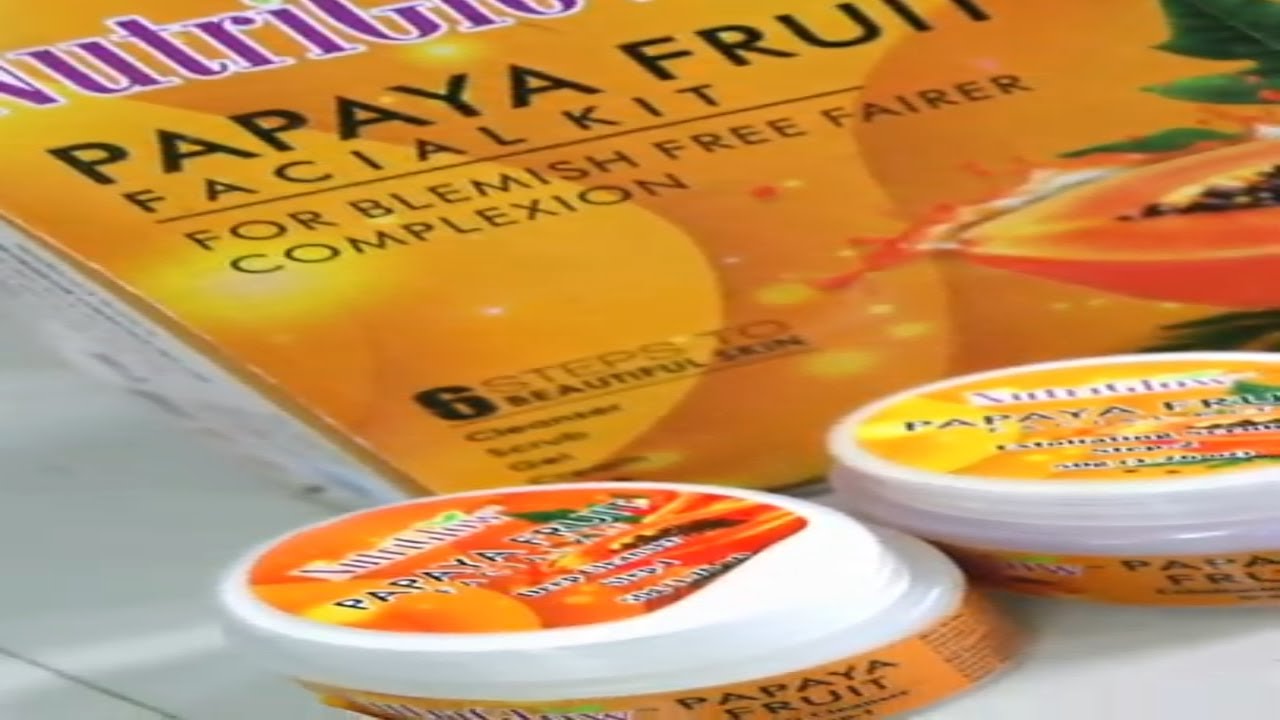 How To Use Nutriglow Papaya Fruit Facial Kit - A Complete Guide and Review