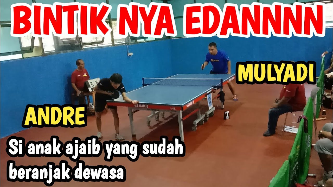 AMAZING!!! Andre vs Mulyadi , turnamen tenis meja beregu Thanksgiving Cirebon 2021